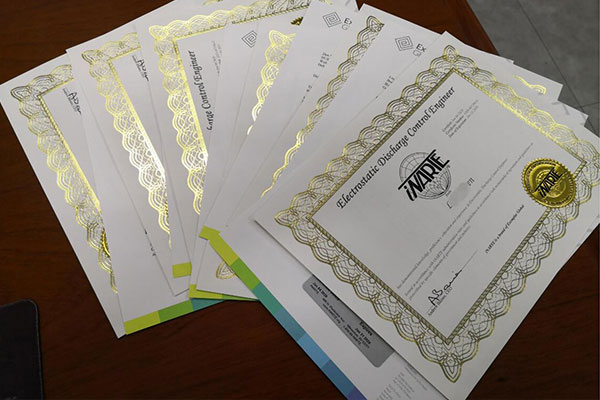 iNARTE认证证书 iNARTE认证证书